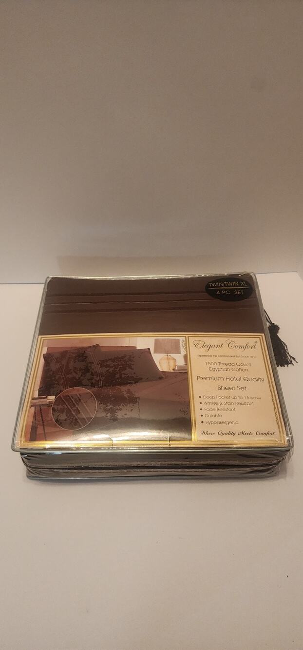 Elegant Comfort Twin/Twin XL 4 Pc Set